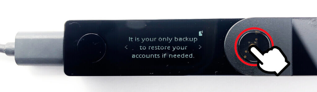 It is your only backup to restore your accounts if needed.