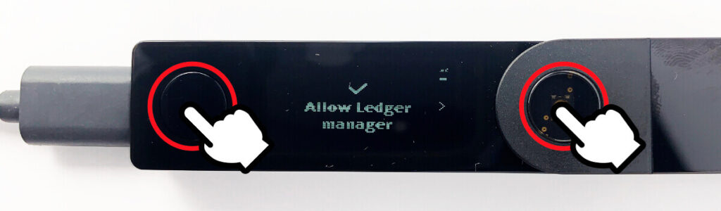 Allow Ledger manager