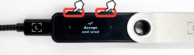 Accept and send