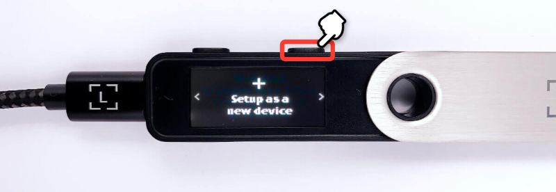 Set up as new device