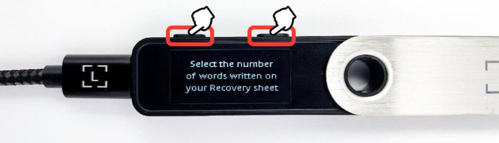 Select the number of words written on your Recovery sheet